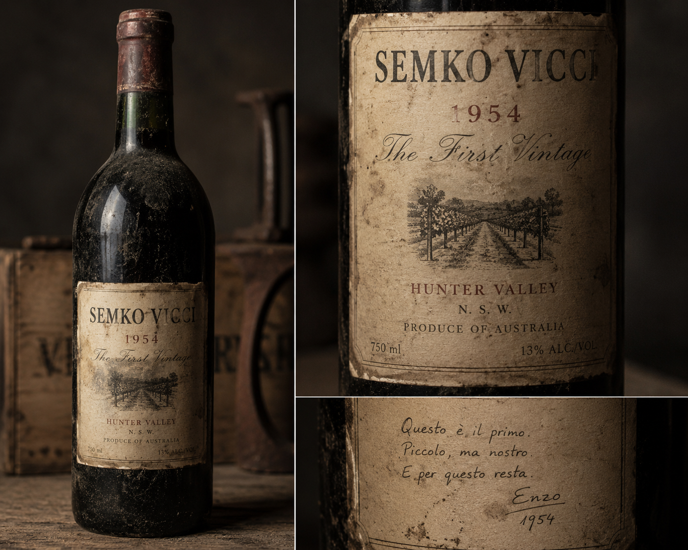 Semko Vicci 1954 Vintage Bottle