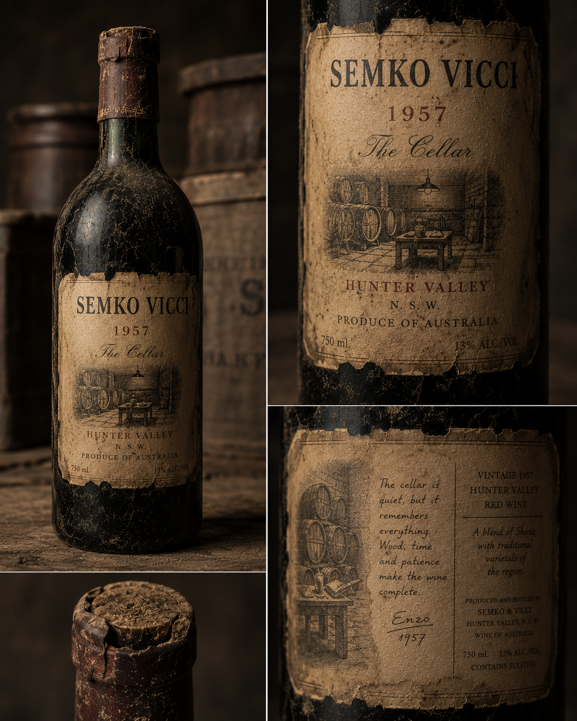 Barrels and Cellar 1957